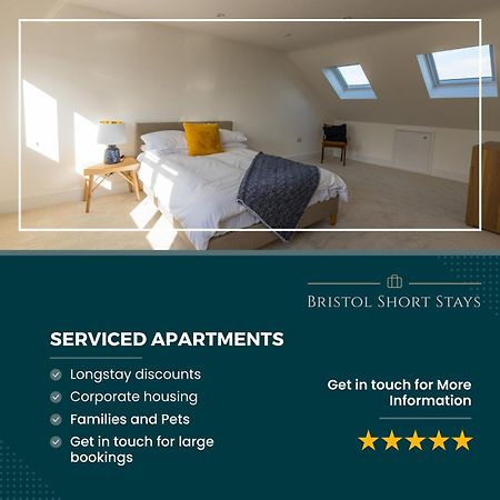 Amazing New 3 Double Bed House In Staple Hill! Lejlighed Bristol Eksteriør billede